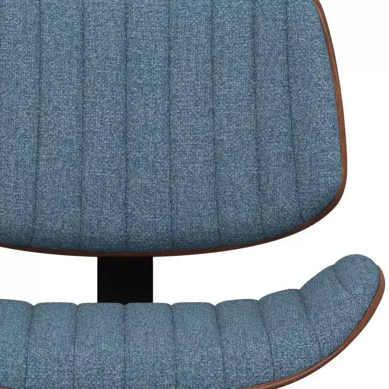 Tabouret de bar pivotant réglable, hauteur comptoir, cadre en métal, assise en mousse, sans accoudoirs, dossier mi-hauteur – Hauteur d'assise 63,5 cm-83,8 cm, supporte 113,4 kg
