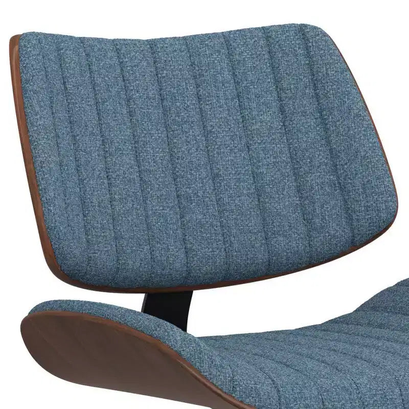 Tabouret de bar pivotant réglable, hauteur comptoir, cadre en métal, assise en mousse, sans accoudoirs, dossier mi-hauteur – Hauteur d'assise 63,5 cm-83,8 cm, supporte 113,4 kg